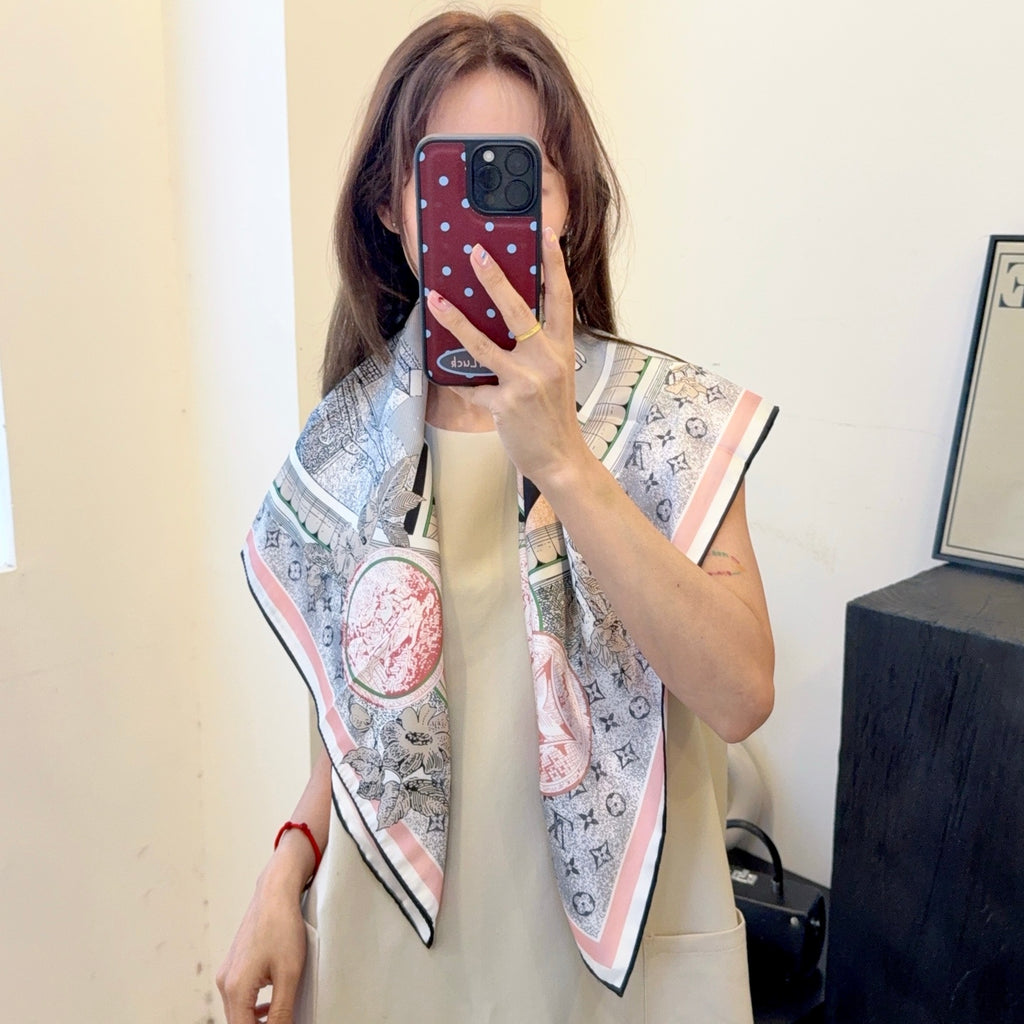 135ZE213W Popular Silk Scarve
