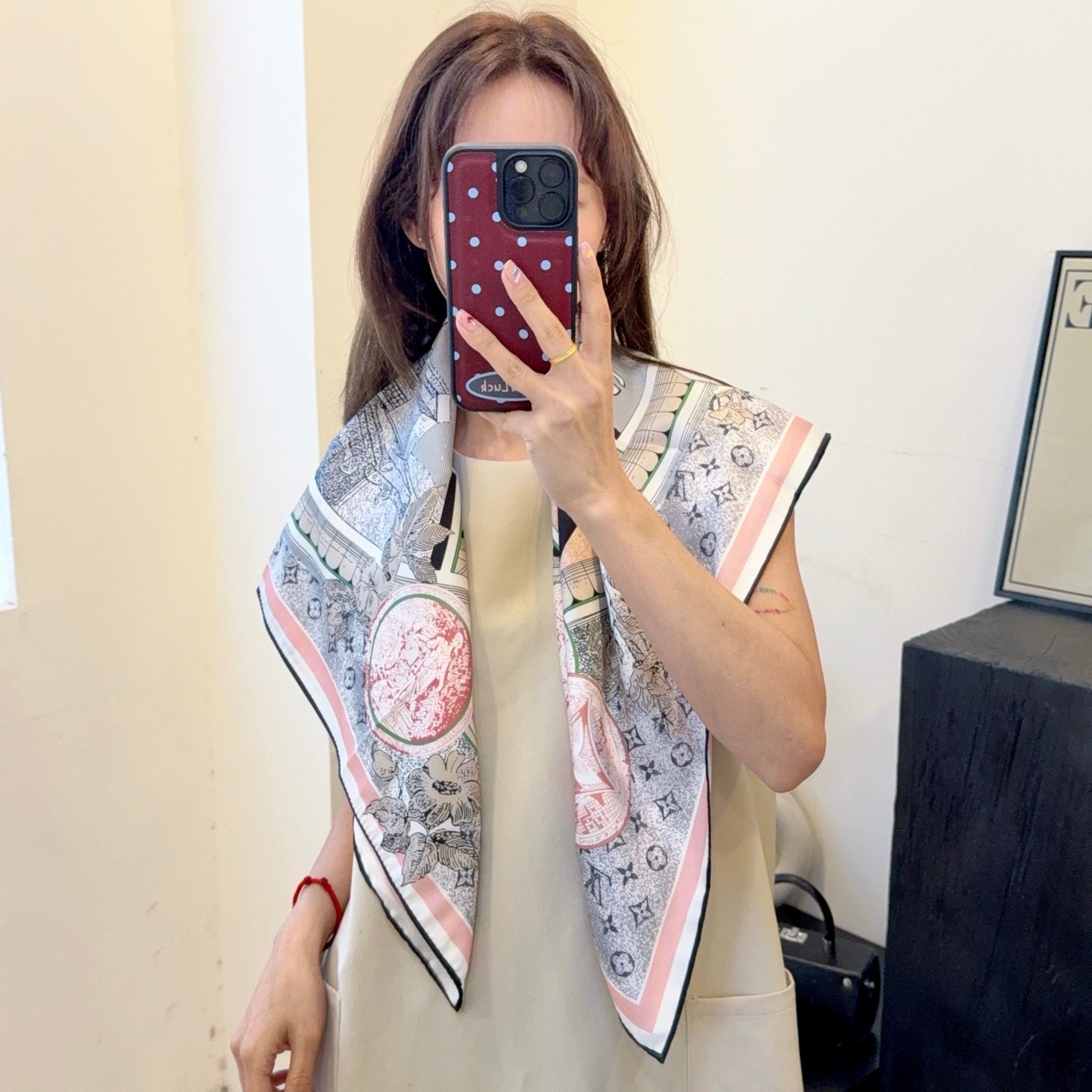 135ZE213W Popular Silk Scarve