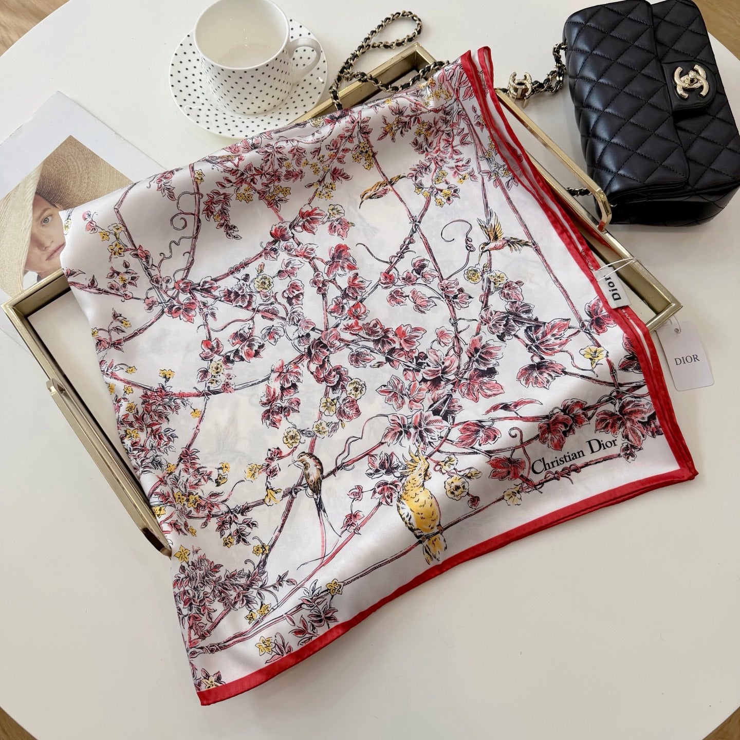 136ND19W Popular Silk Scarve