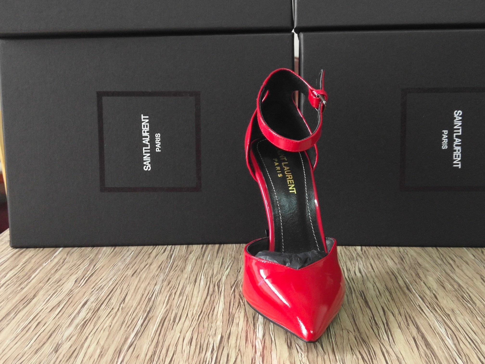 2XSL155Z Popular leather high heels（patent leather）