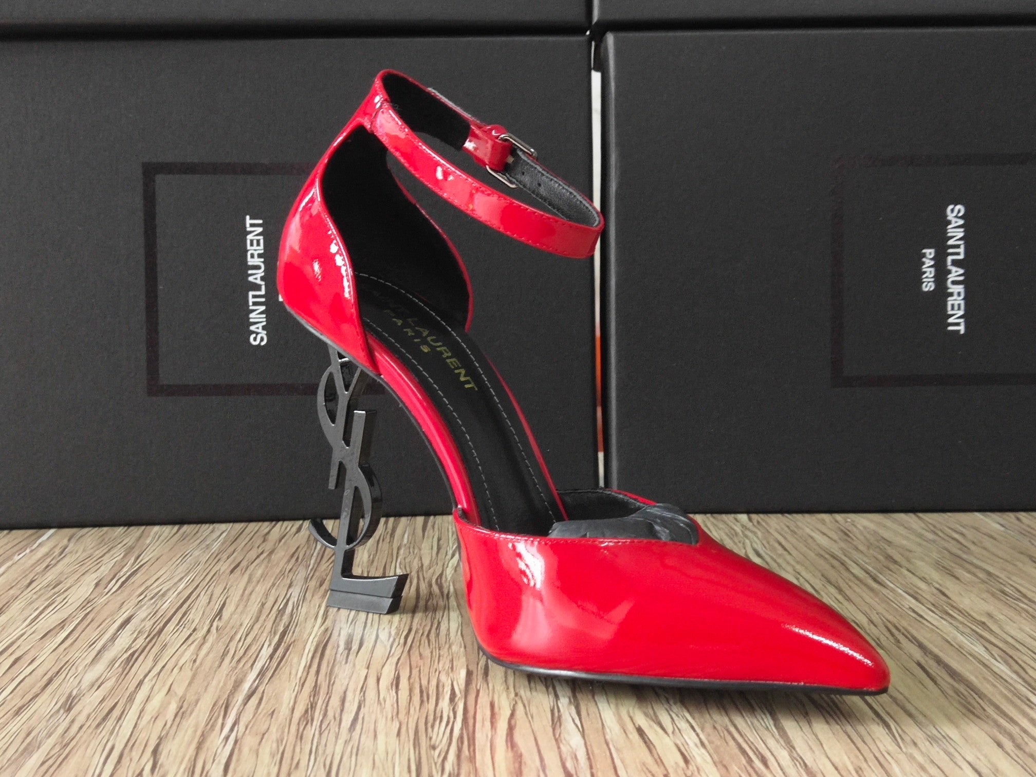 2XSL155Z Popular leather high heels（patent leather）