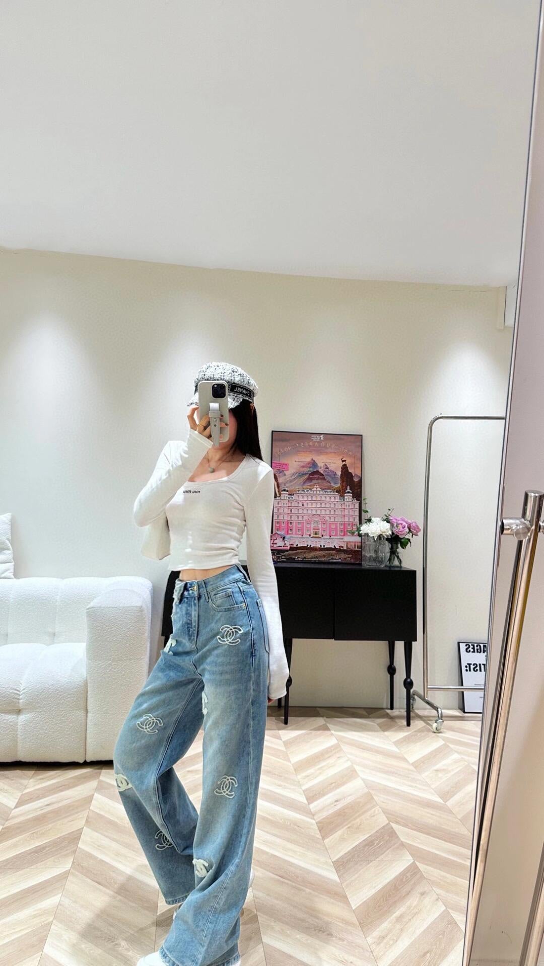 256XC68U Popular Pants fashion jeans