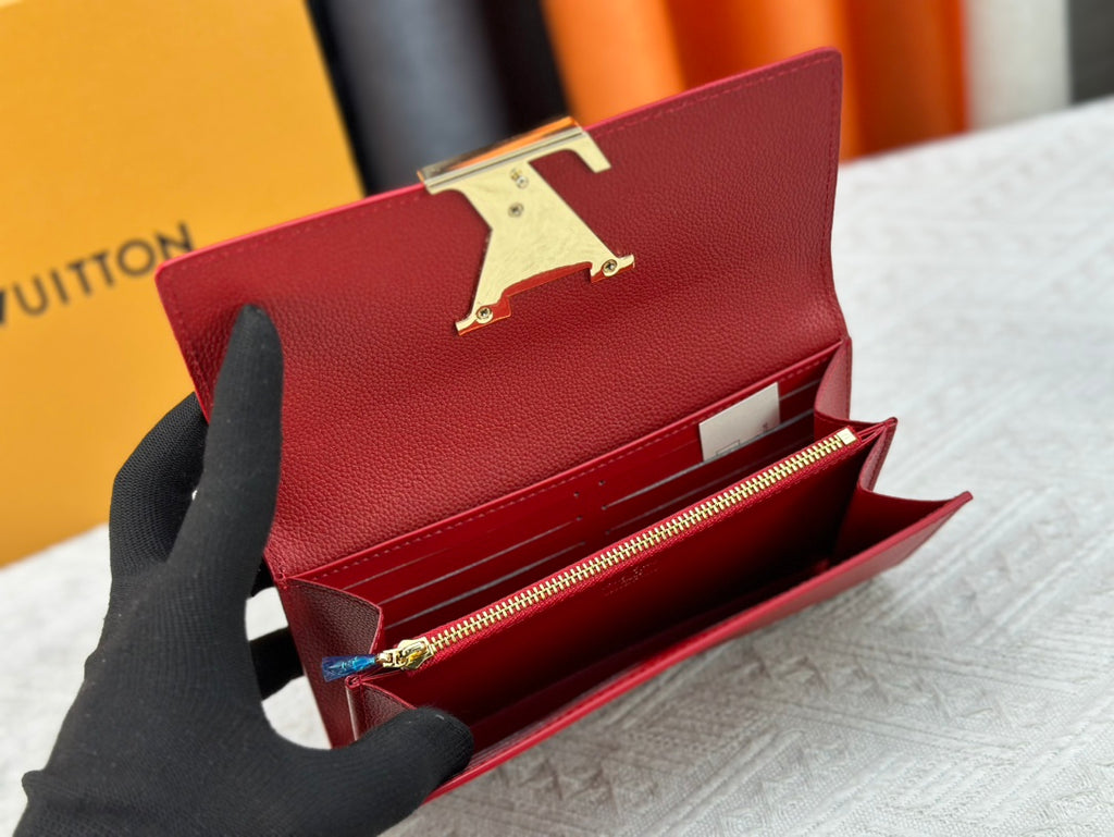 1XE74B Popular   leather wallets with package
