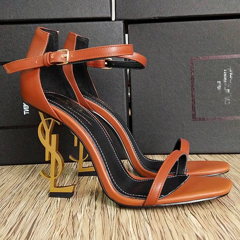 2XSL146Z Popular leather high heels Heel high: 10.5cm