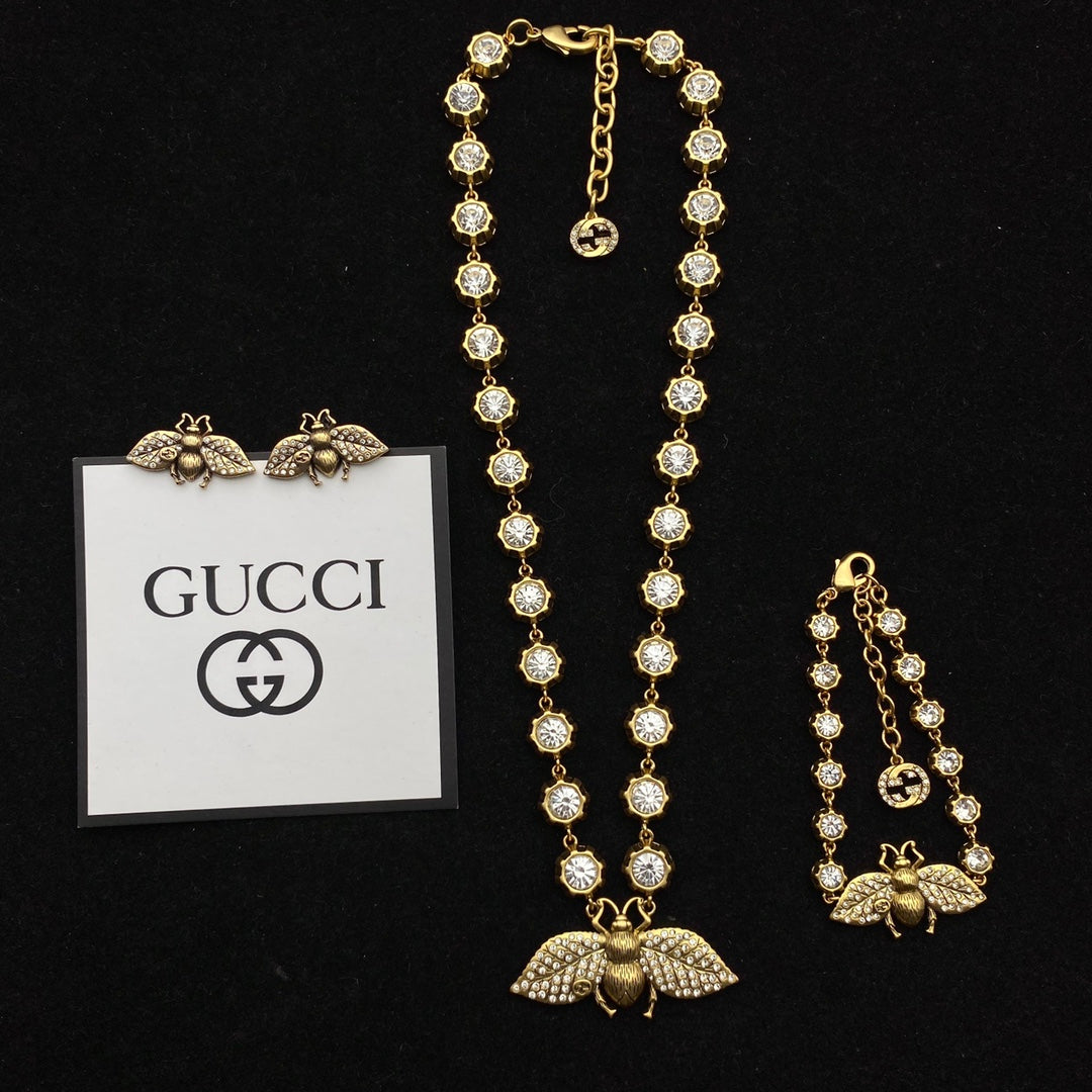 15QB44X Popular Necklace. Earrings.Bracelet