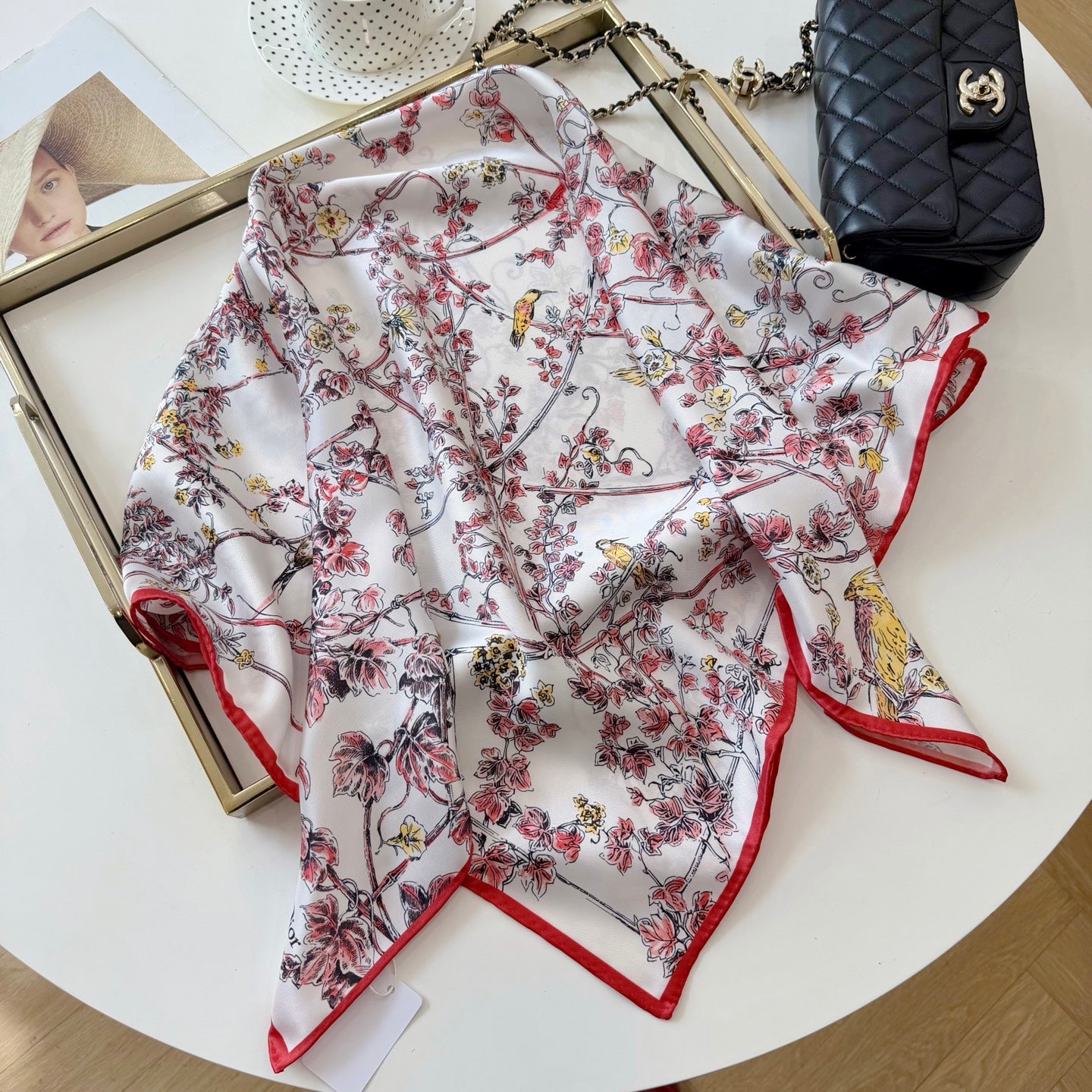 136ND19W Popular Silk Scarve