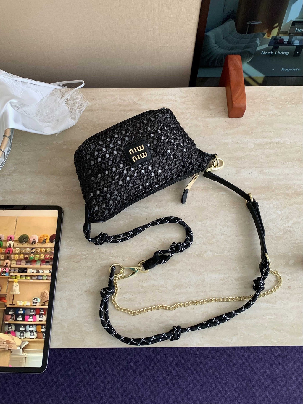 136PA51B Popular woven bag