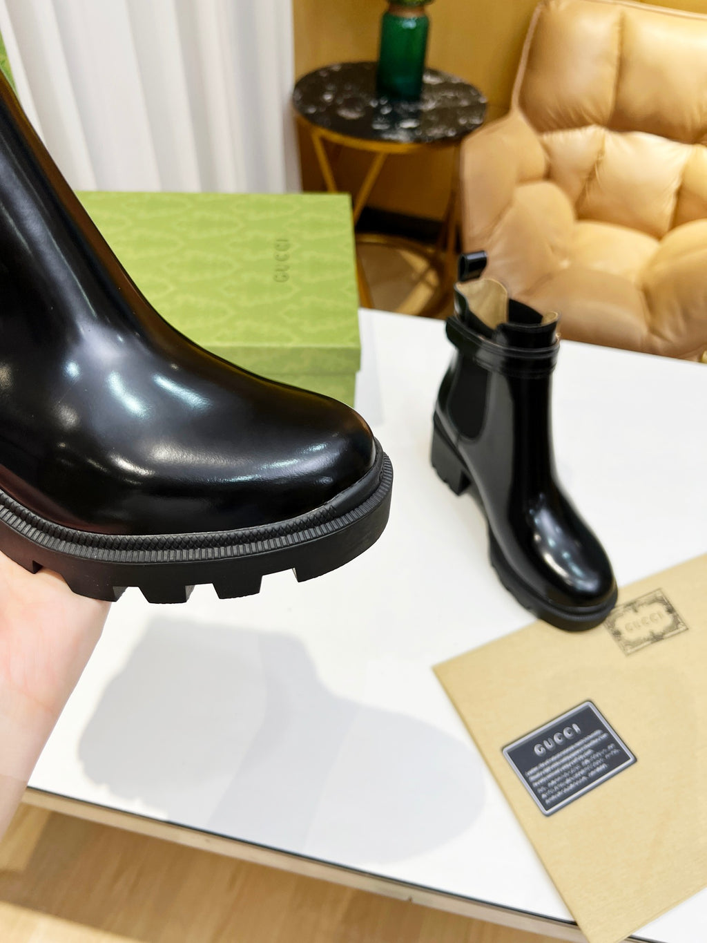 2XB196Z Popular leather boot (top layer leather lining)